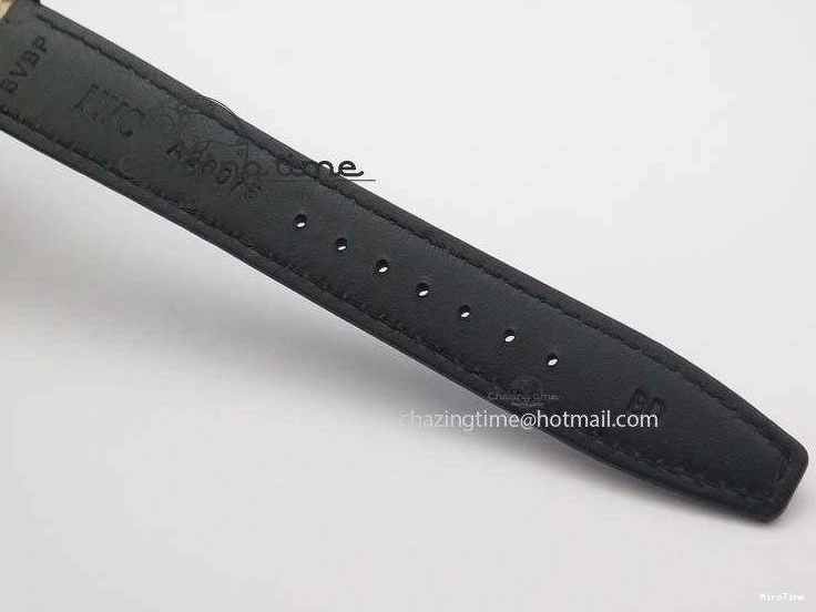 MIROTIME 0301 Portuguese Chrono RG IW371415 ZF 1:1 Best Edition Black Dial On Black Leather Strap A79350 (Slim Movement) FashionForward 7264